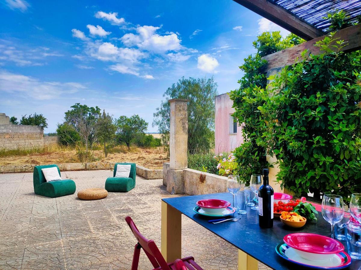 Ferienwohnung La Rudda Di Casa Camilla Journey Specchia Exterior foto
